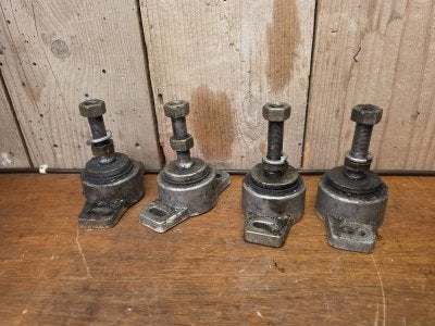 Set motorsteunen 4 stuks