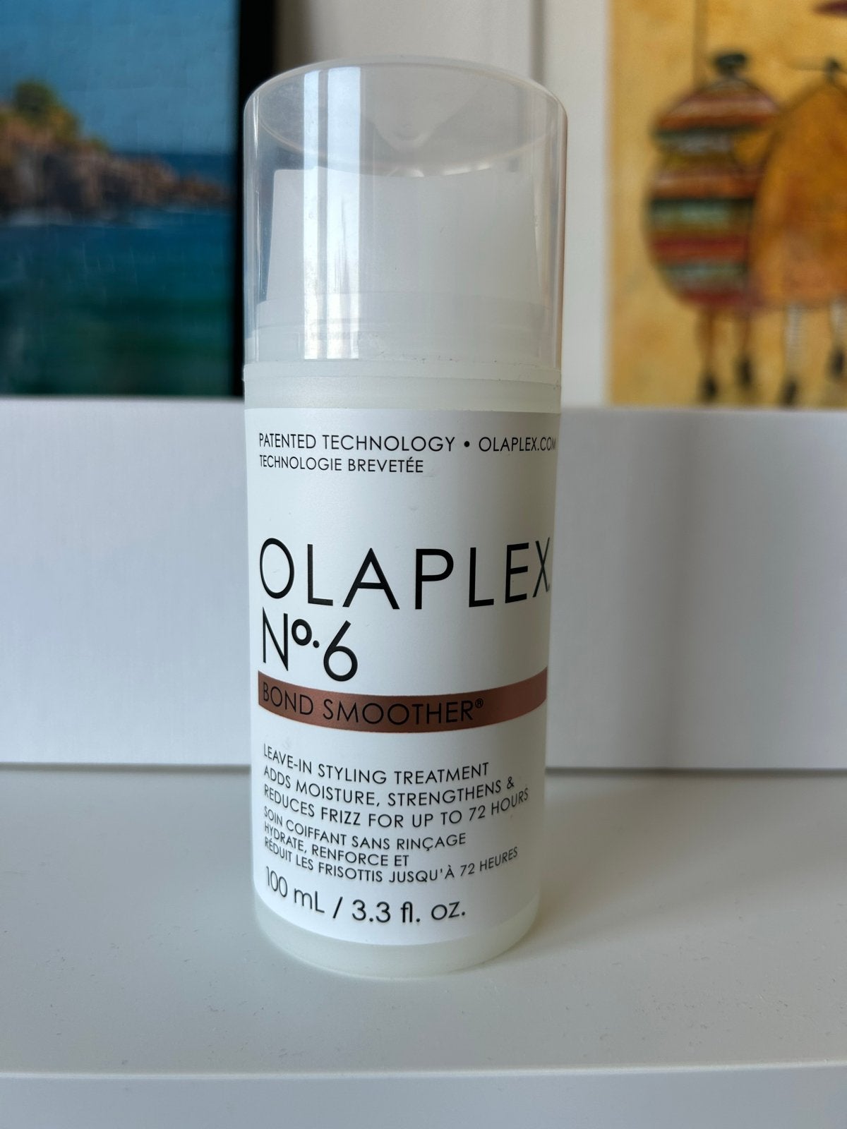 Olaplex No. 6 Bond Smoother - Leave-in Styling Treatment, Ophalen of Verzenden, Zo goed als nieuw, Haarverzorger of -hersteller