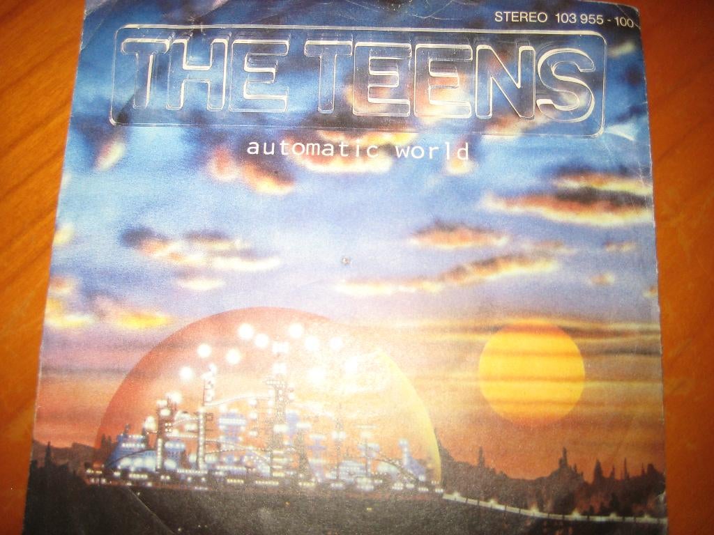 The Teens: Automatic World, Ophalen of Verzenden, Zo goed als nieuw, Pop, Single