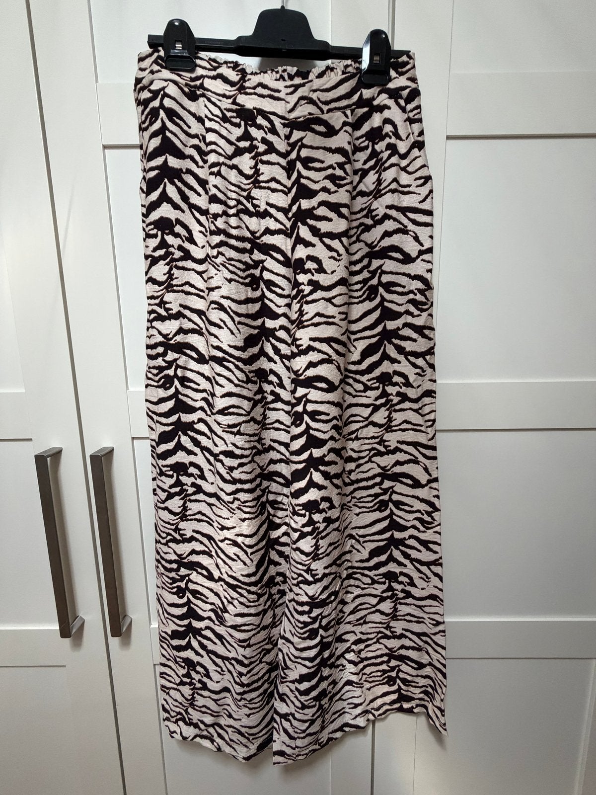 Nieuwe Azzurro Mode Zebraprint Broek L/XL, Zwart, Maat 42/44 (L), Nieuw, Ophalen of Verzenden