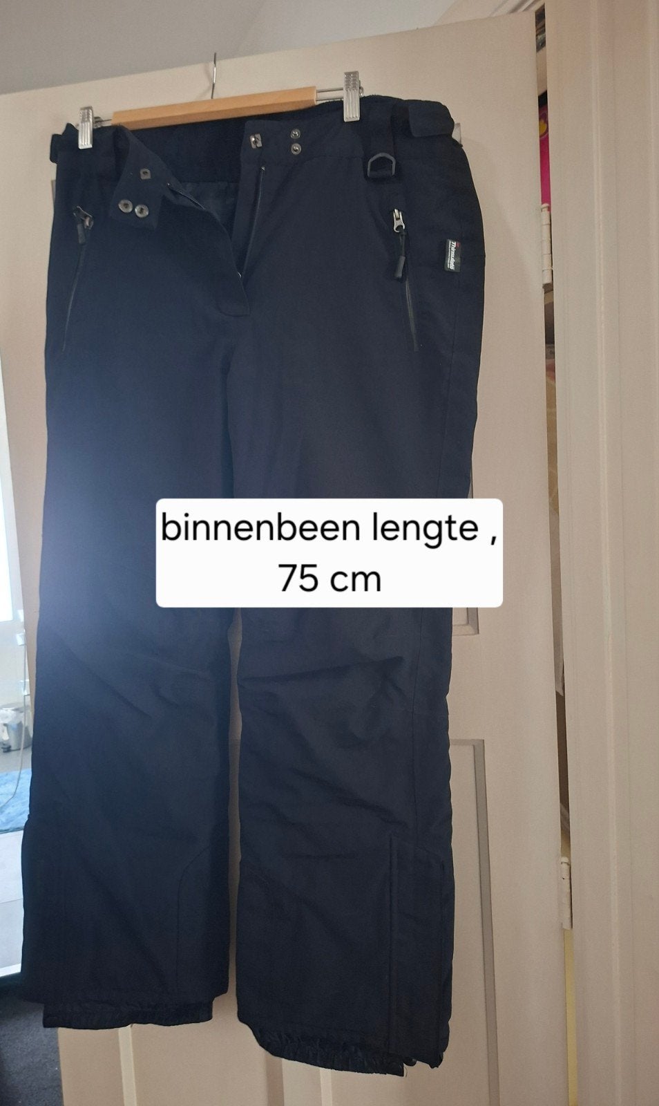 Crivit PRO skibroek met Thinsulate en RECCO, maat 44, Broek, Maat 42/44 (L), Ophalen of Verzenden, Zo goed als nieuw