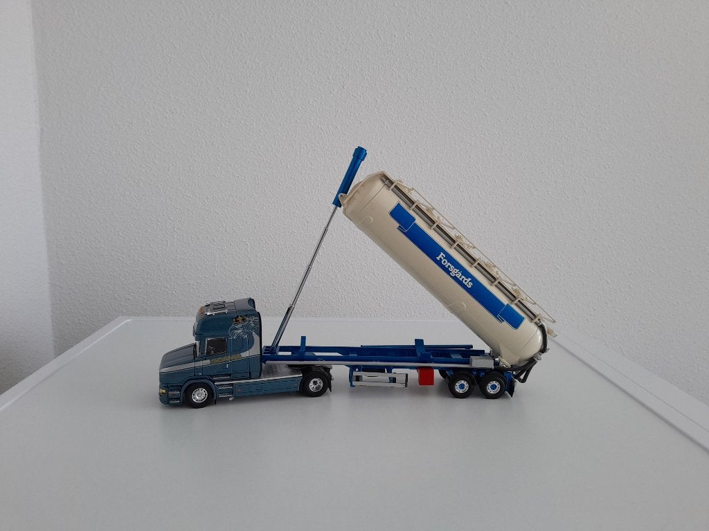 Scania Torpedo Topline met Forsgards kipper bulk trailer ., Verzenden, Nieuw, Bus of Vrachtwagen, Tekno