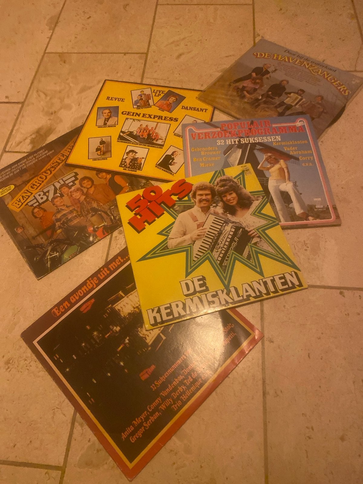 Diverse LP's: Havenzangers, Kermisklanten, BZN, Donna Summer, LP, Gebruikt, Ophalen of Verzenden, Complilatie
