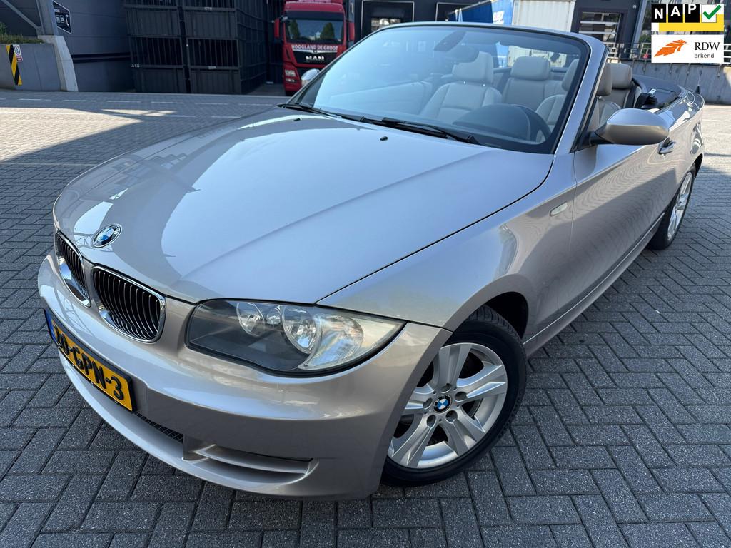 BMW 1-serie Cabrio 118i High Executive*Climat-Airco*Park-Sen, 1-Serie, Cabriolet, 4 stoelen, Handgeschakeld