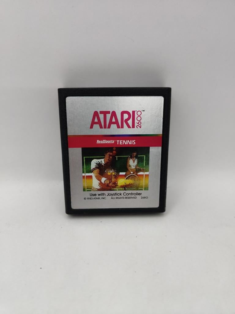 Atari 2600 RealSports Tennis, Spelcomputers en Games, Games | Atari, Gebruikt, Atari, Onbekend, 2 spelers