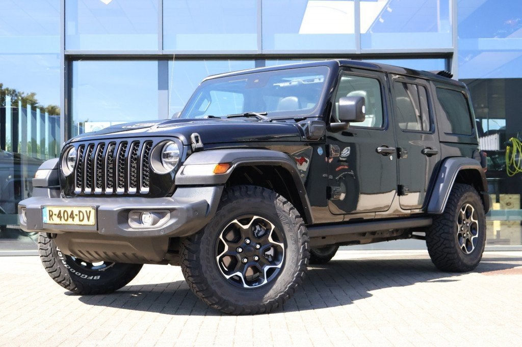 Jeep WRANGLER 4XE 380 RUBICON / Sky One Touch / SOH 92 %, Auto's, Jeep, Euro 6, 4 cilinders, Vierwielaandrijving, Wrangler