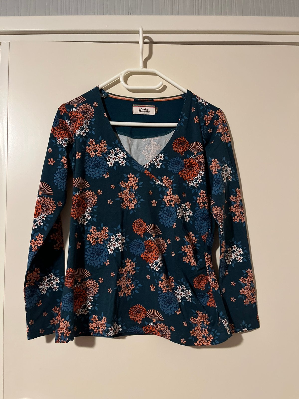 Longsleeve dames 4 funky flavours maat M zgan, Ophalen of Verzenden, Zo goed als nieuw, Maat 38/40 (M), Lange mouw