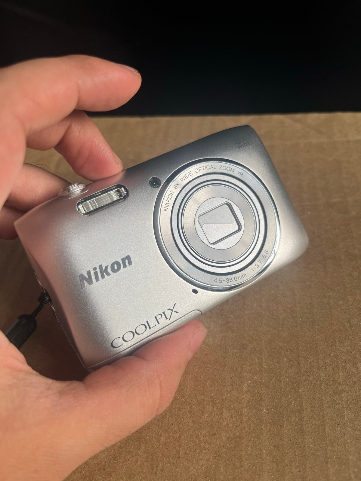 Nikon Coolpix S3600 Compactcamera - 20.1 mp, 8x zoom, Ingebouwde flitser, Gebruikt, Ophalen of Verzenden, Compactcamera