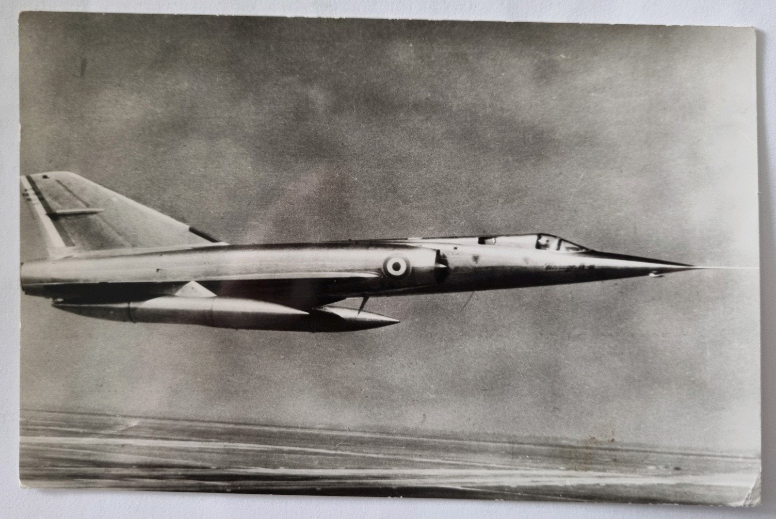 950)Dassault Mirage IV Straalbommenwerper - Oude Ansichtkaar, Verzamelen, Ophalen of Verzenden, 1960 tot 1980, Gelopen