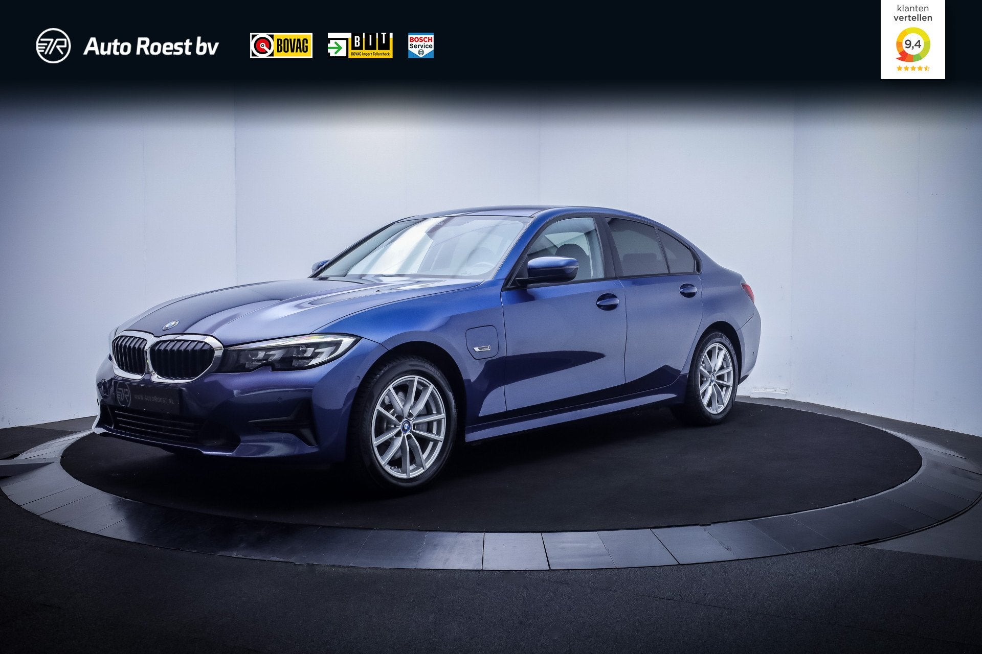 BMW 3-serie 320e SPORTLINE Edition SOH 89% | FULL LED | 1/2L, Auto's, BMW, Automaat, 1998 cc, Gebruikt, Zwart