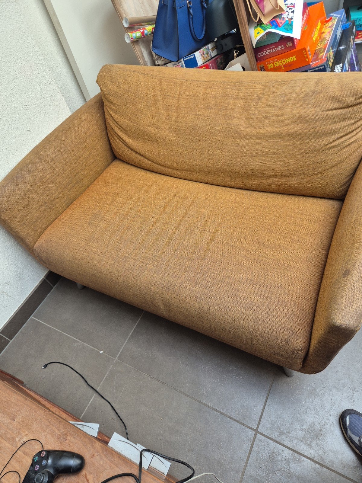 loveseat, Tweepersoons, 75 tot 100 cm, Ophalen of Verzenden, Minder dan 150 cm