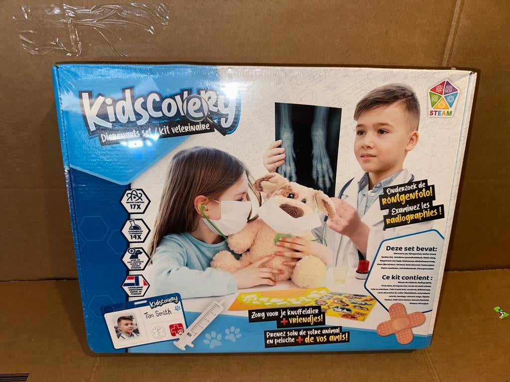 KidsCovery dierenarts set, Ophalen of Verzenden, Nieuw, Ontdekken