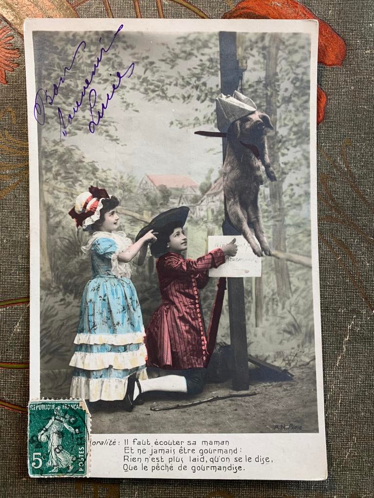 1909 Kindjes - varken, Ophalen of Verzenden, Voor 1920, Gelopen, Kinderen