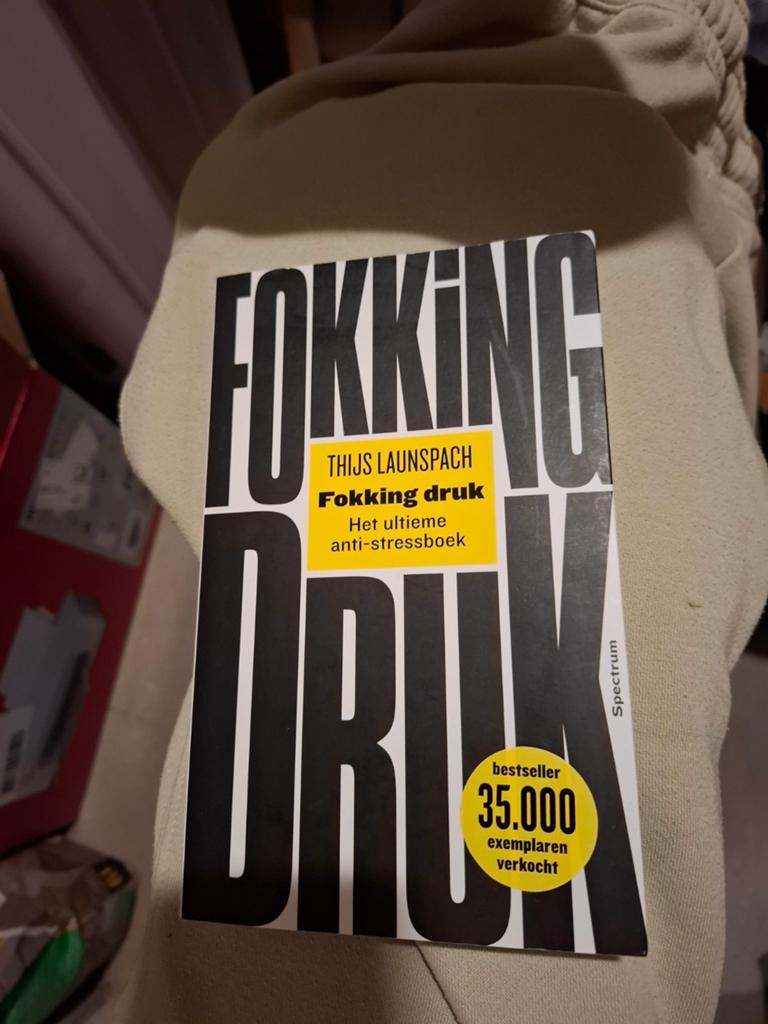 Fokking druk, Boeken, Ophalen of Verzenden, Zo goed als nieuw, Thijs Launspach