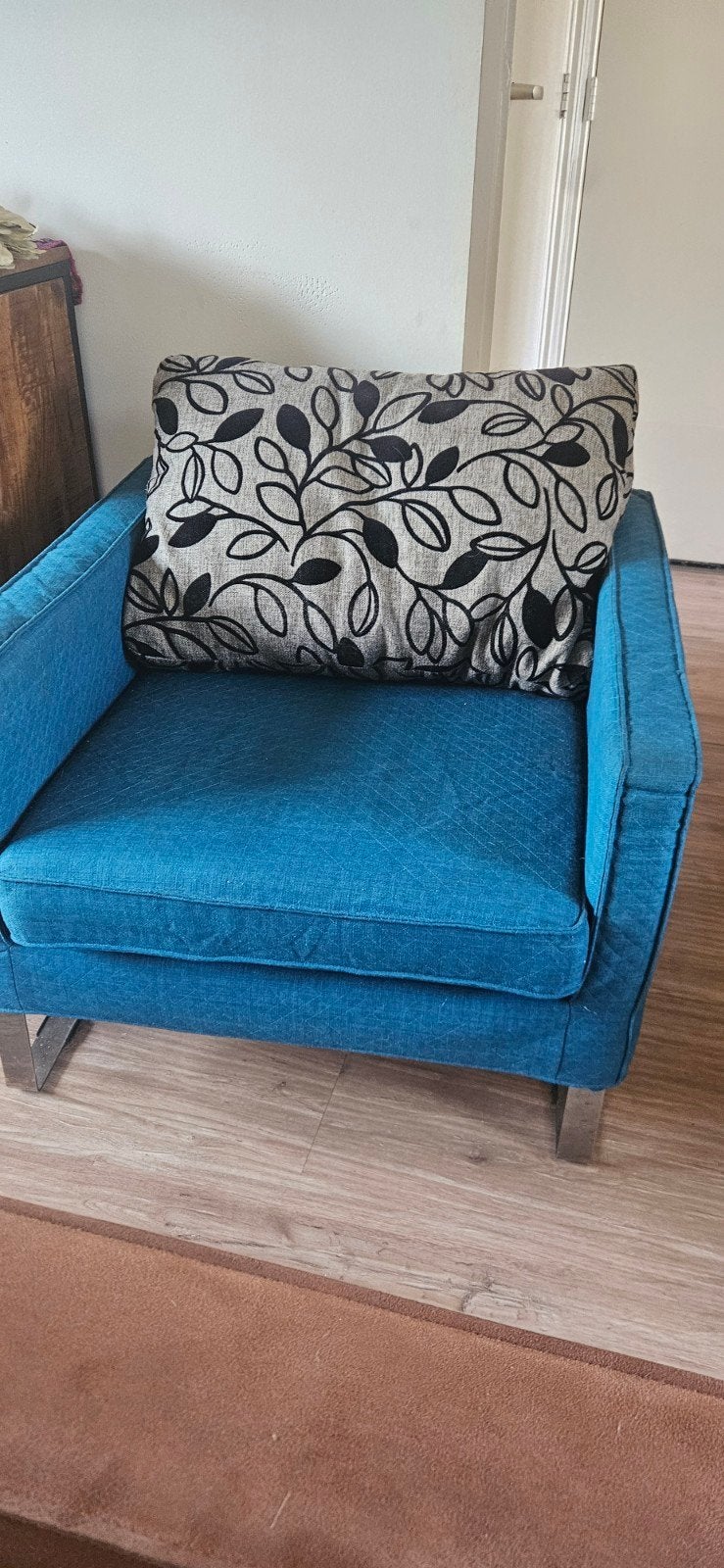 blauwe stoel, Ophalen, 75 tot 100 cm, Eenpersoons, Minder dan 150 cm