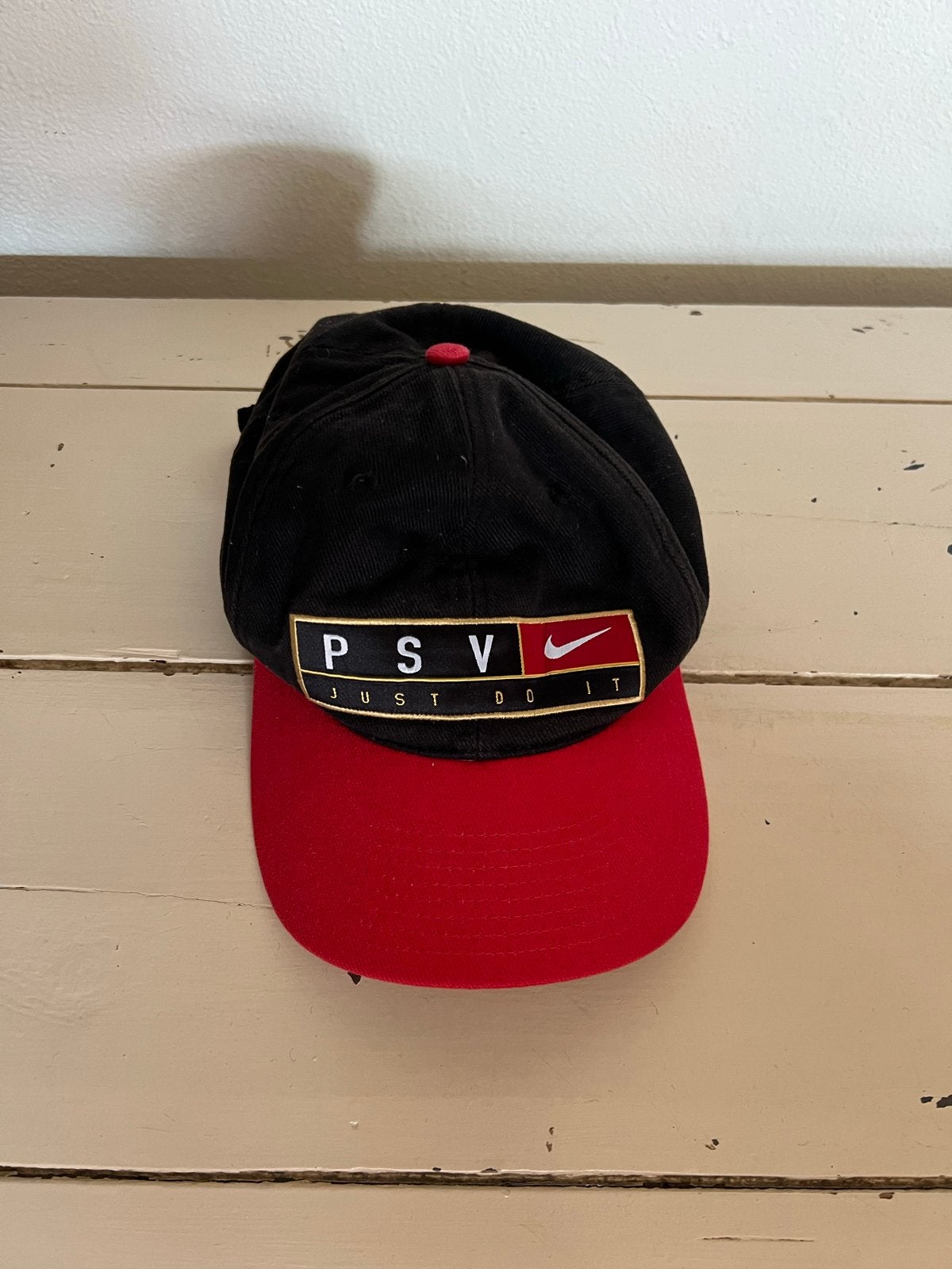 Vintage 90s PSV Nike pet "Just Do It", Ophalen of Verzenden, Gedragen, One size fits all, Pet