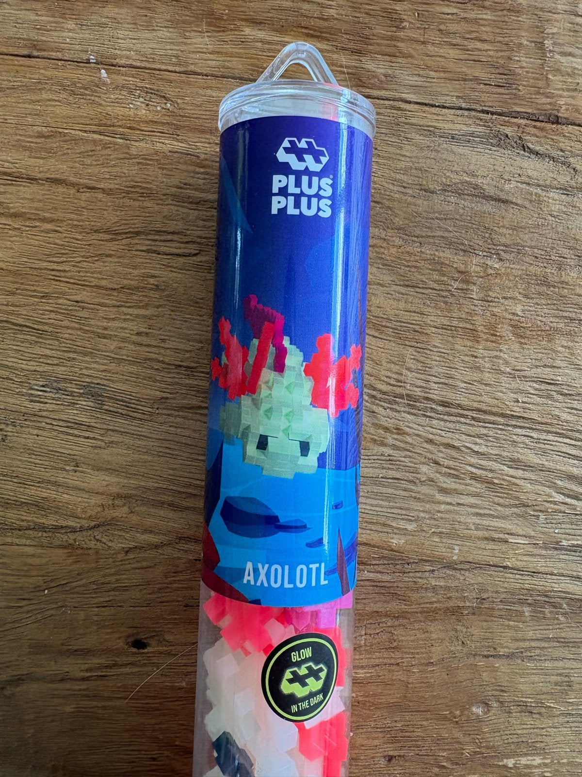 Plus-Plus Axolotl Glow in the Dark Bouwset 5+, Ophalen, Nieuw, Overige merken