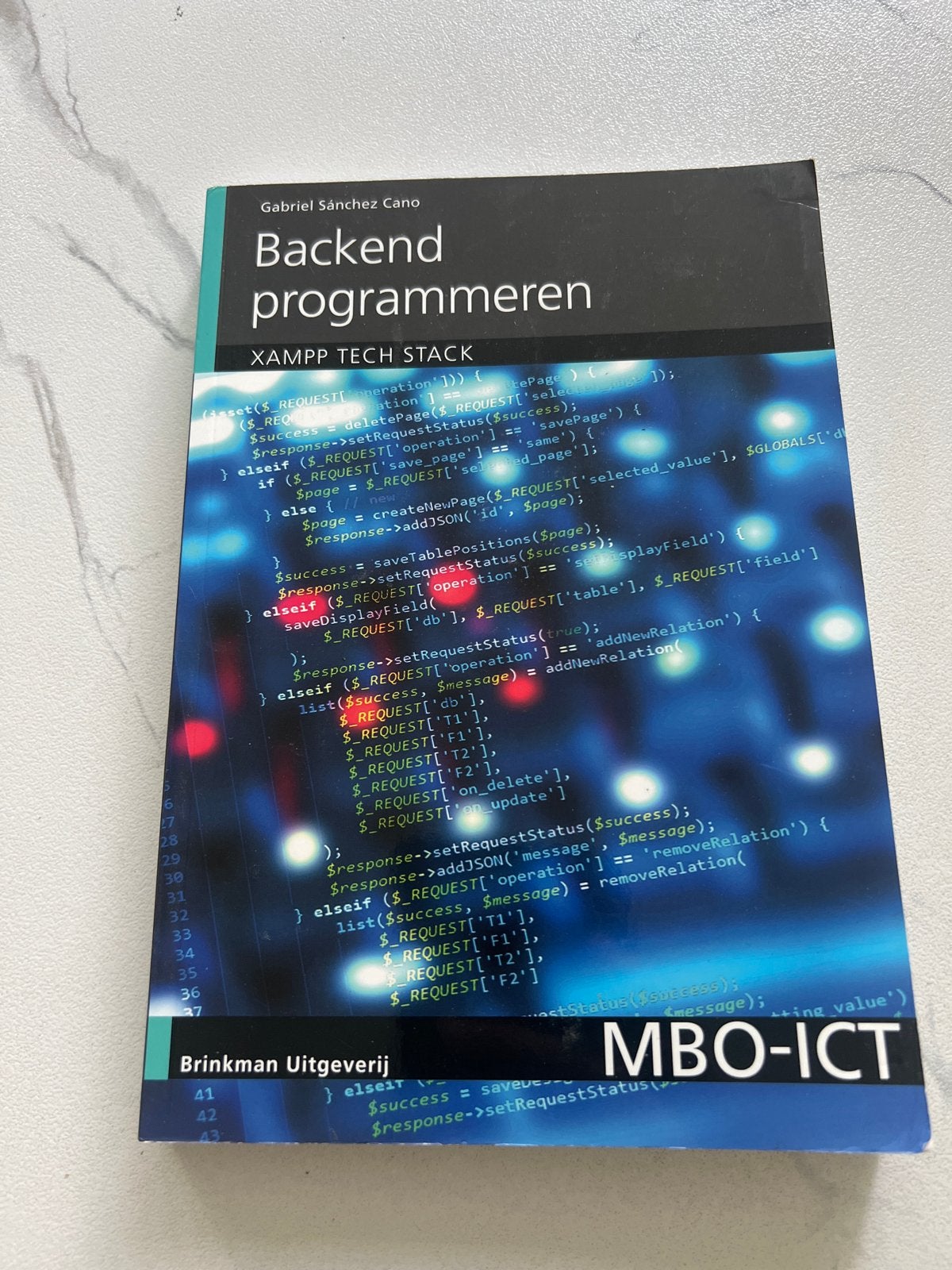 Backend programmeren - MBO-ICT (Brinkman Uitgeverij), Ophalen of Verzenden, Beta, Zo goed als nieuw, MBO