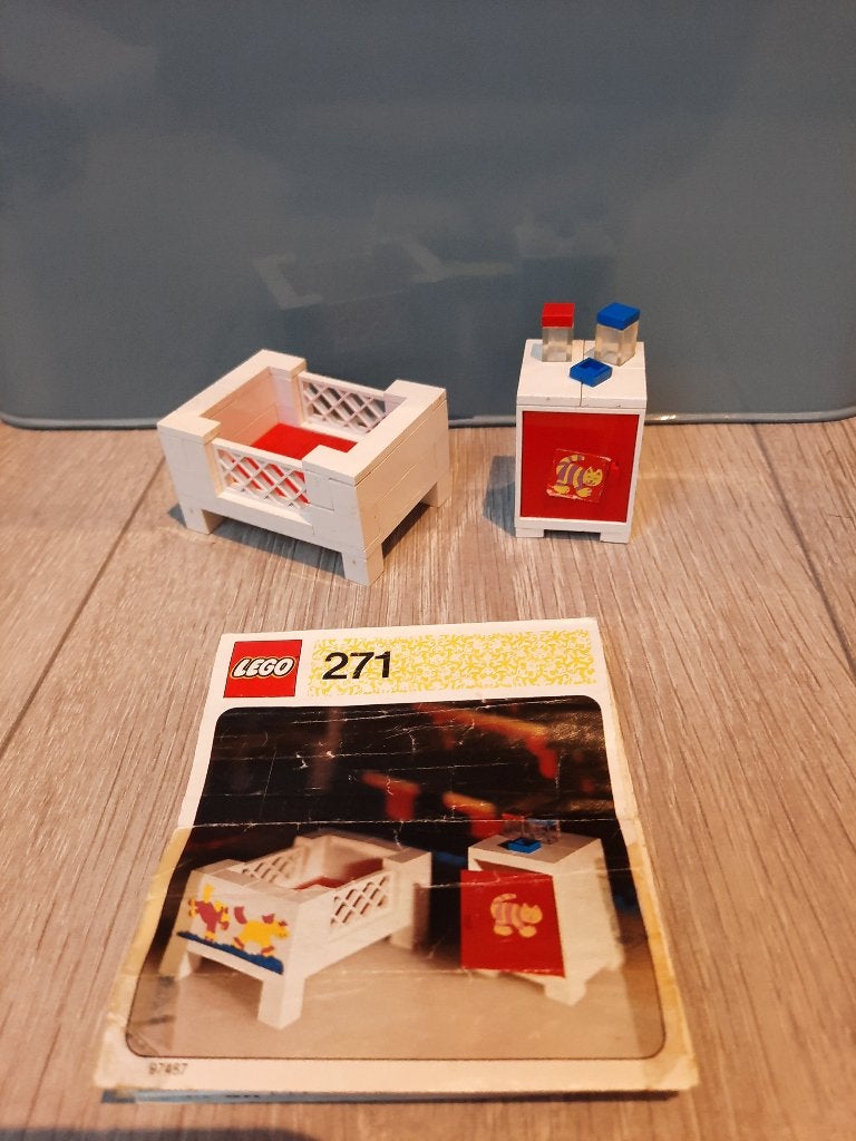 Lego set 271 compleet, Kinderen en Baby's, Lego, Inclusief instructies, Ophalen of Verzenden, Complete set