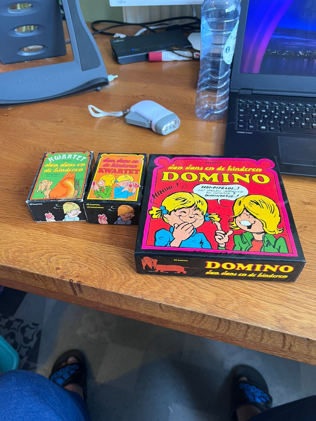 Jan jans en de kinderen domino/ kwartetspellen, Boeken, Eén stripboek, Ophalen of Verzenden, Zo goed als nieuw