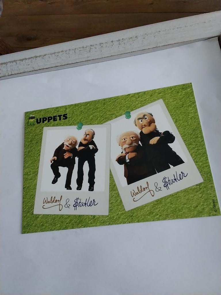 MUPPETS. WALDORF & STATLER, Ophalen of Verzenden, Sterren en Beroemdheden