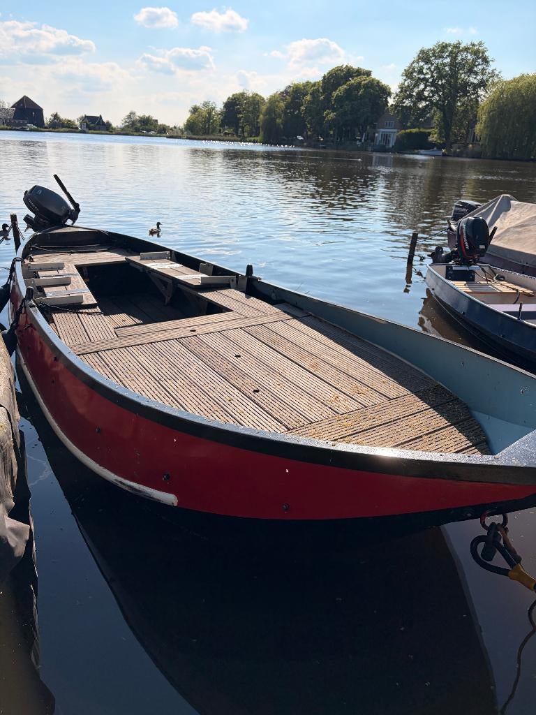 Stalen boot 6m | Yamaha 6pk 4-takt | instapklaar, Watersport en Boten, Sloepen, Ophalen, Staal, 35 cm, 6 pk