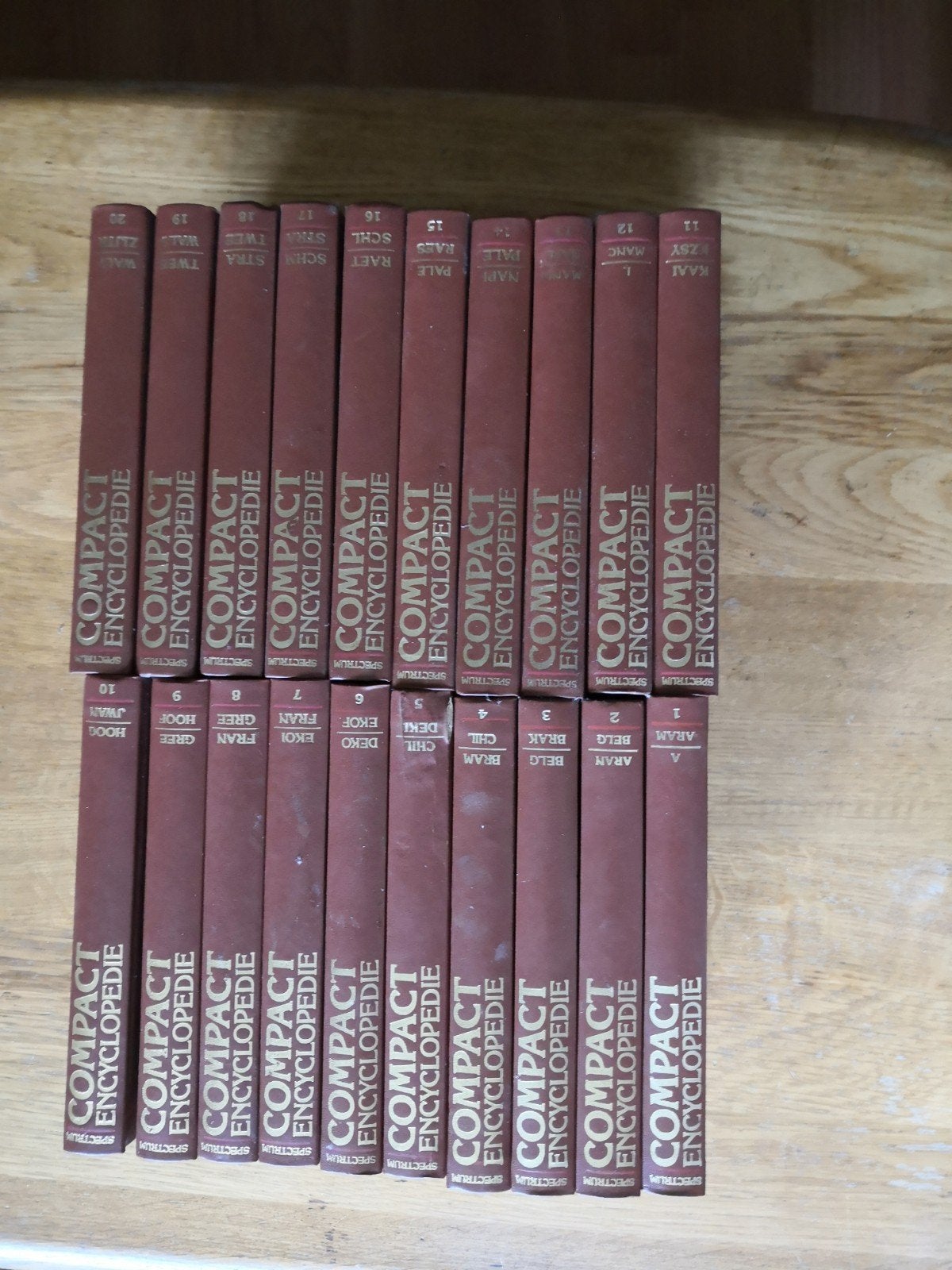 Spectrum Compact Encyclopedie - Complete Serie (20 delen), Complete serie, Diverse auteurs, Algemeen, Ophalen