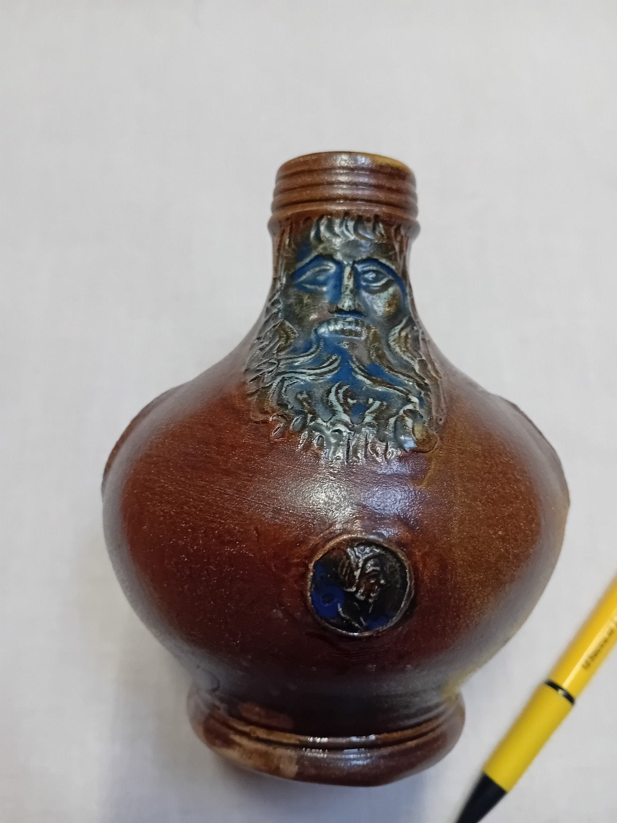 Frechen of Raeren baardman REPLICA, Antiek en Kunst, Ophalen of Verzenden