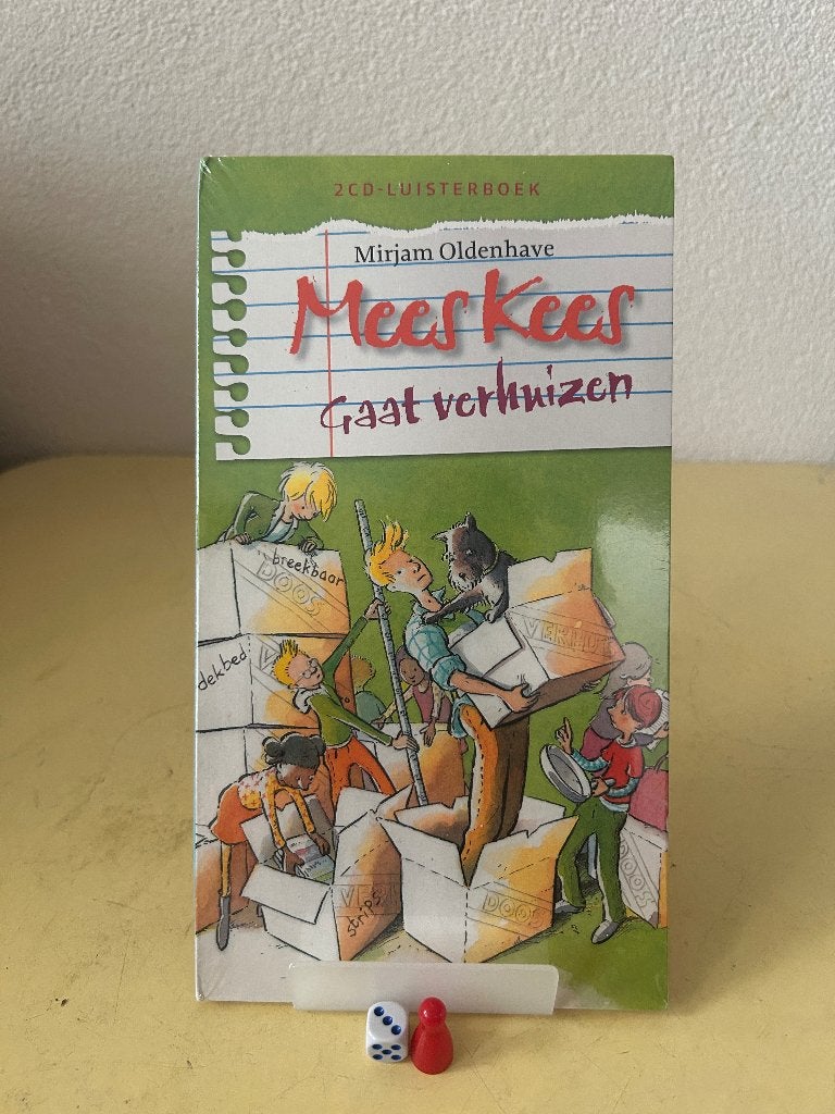 Nieuw in folie: Luisterboek Mees Kees gaat verhuizen, Boeken, Luisterboeken, Kind, Cd, Ophalen of Verzenden, Mirjam Oldenhave