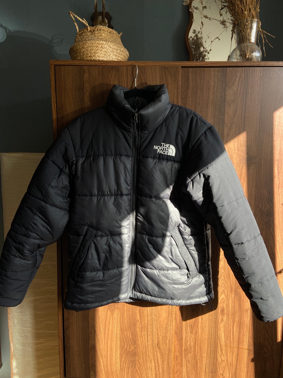 The North Face Himalayan winterjas zwart, Ophalen of Verzenden, Zo goed als nieuw, Zwart