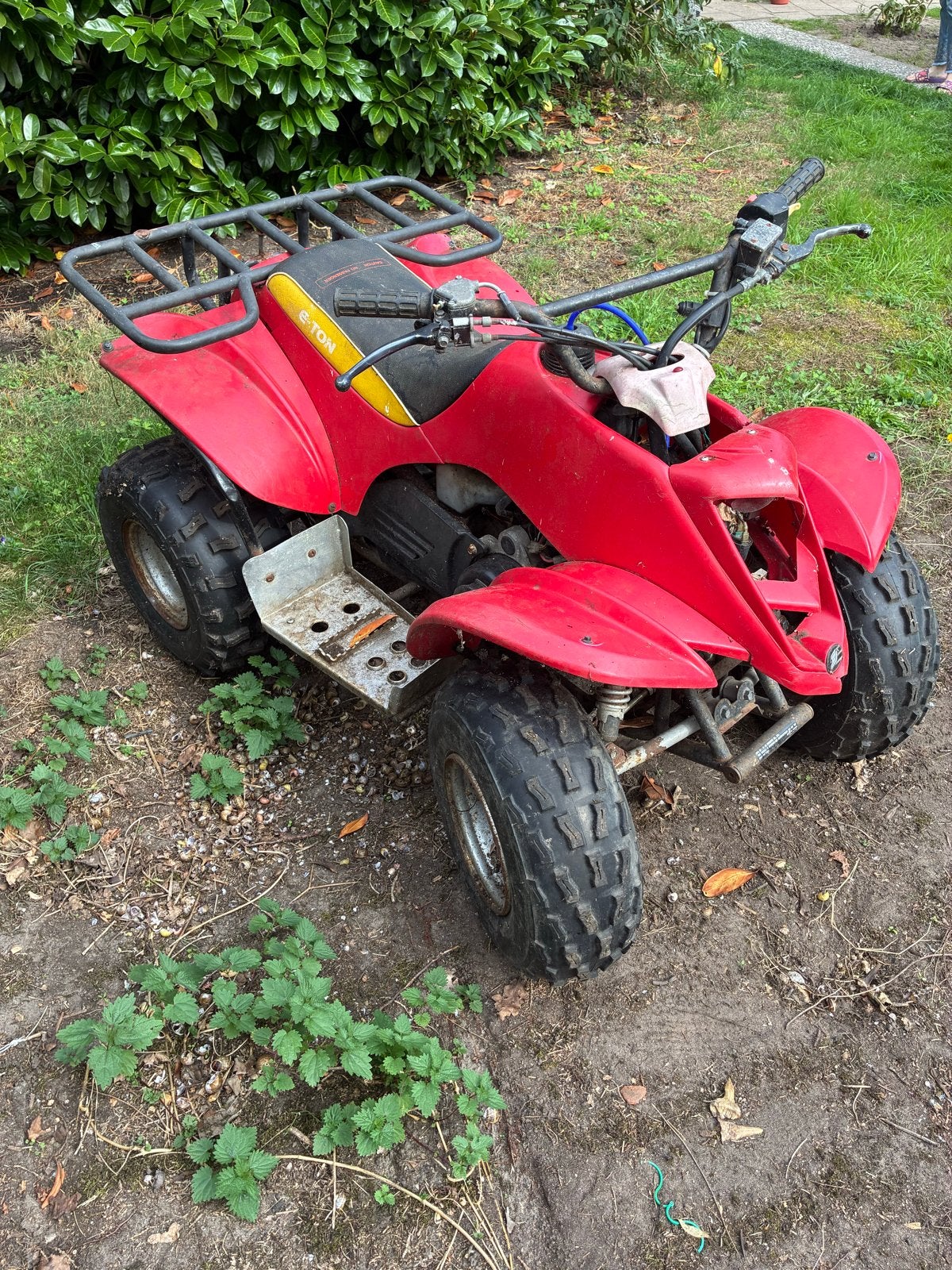 Goed lopende Viper 90cc 2-takt quad, 1 cilinder, 11 kW of minder
