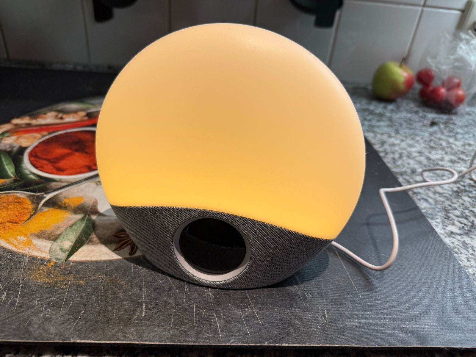 Swiftvein Wake-up Light met Radio en Kleurverandering, Witgoed en Apparatuur, Wekkers, Ophalen of Verzenden, Zo goed als nieuw