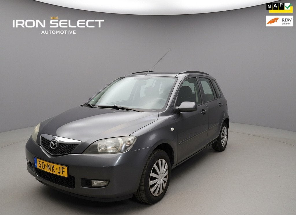 Mazda 2 1.4 Exclusive, Auto's, Voorwielaandrijving, 1025 kg, 15 km/l, 4 cilinders