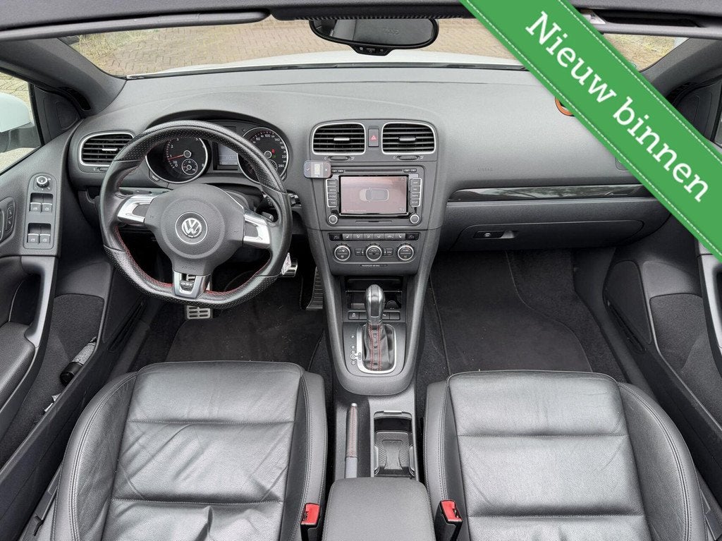 Volkswagen Golf Cabrio 2.0 TSI GTI Automaat, 4 cilinders, Wit, Bedrijf, Golf