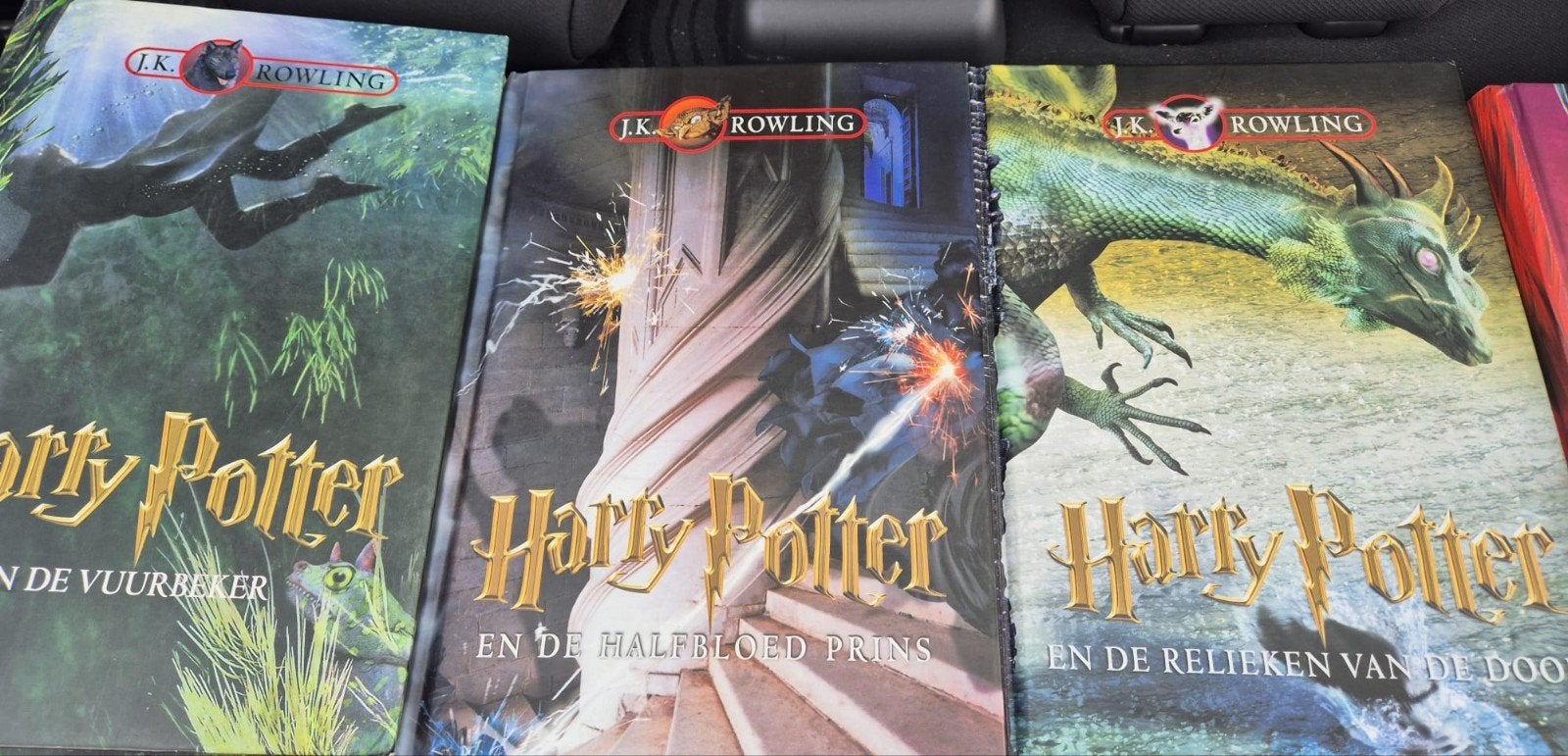 Complete Harry Potter Boekenset (7 boeken), Ophalen of Verzenden, Gebruikt, Boek of Poster