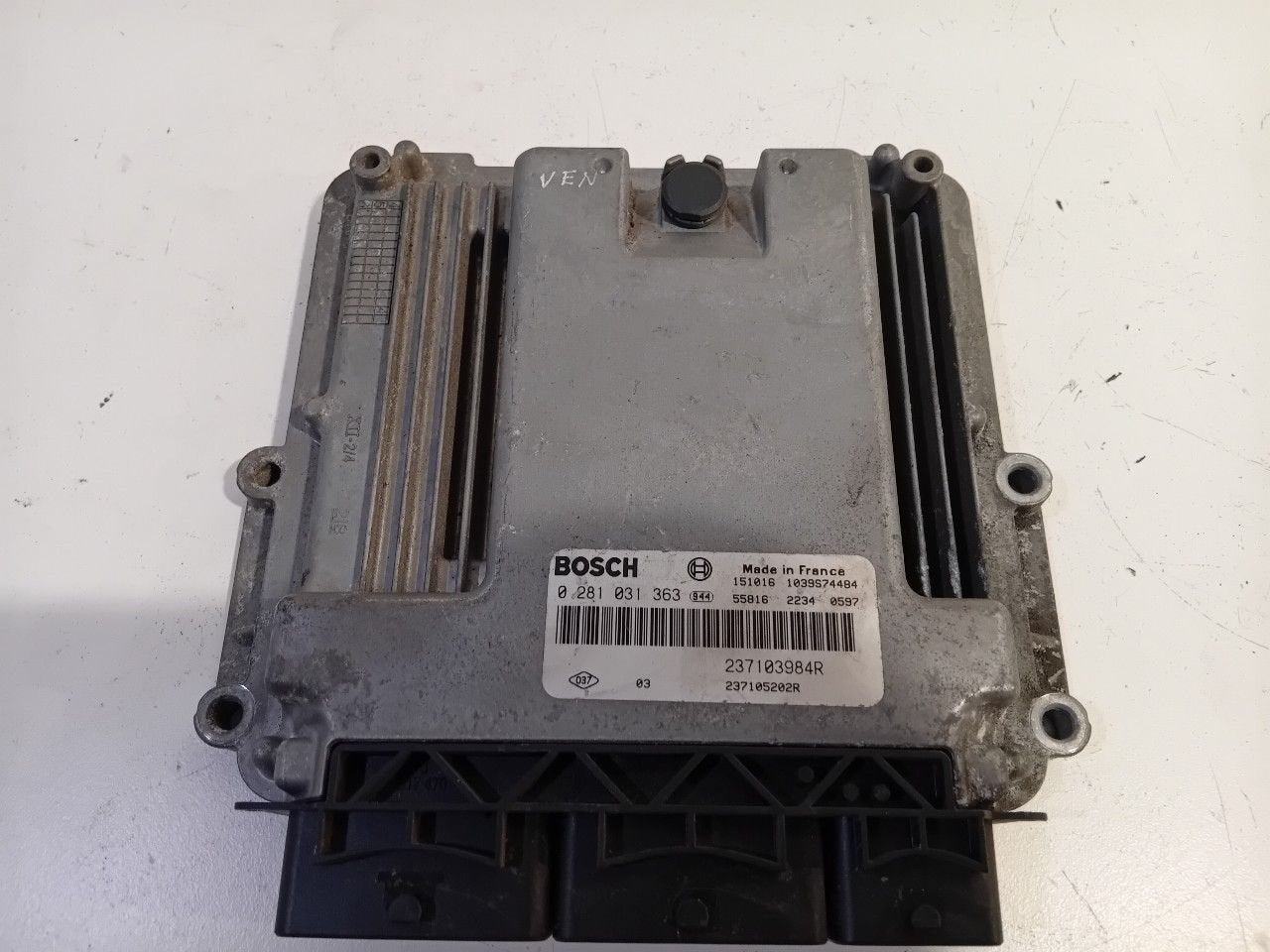 Computer motormanagement Opel Vivaro, Auto-onderdelen, Onderdelen@venauto.nl, Van der Ven Autorecycling B.V., Gebruikt, Ettenseweg 76, 4706 PB Roosendaal, The Netherlands