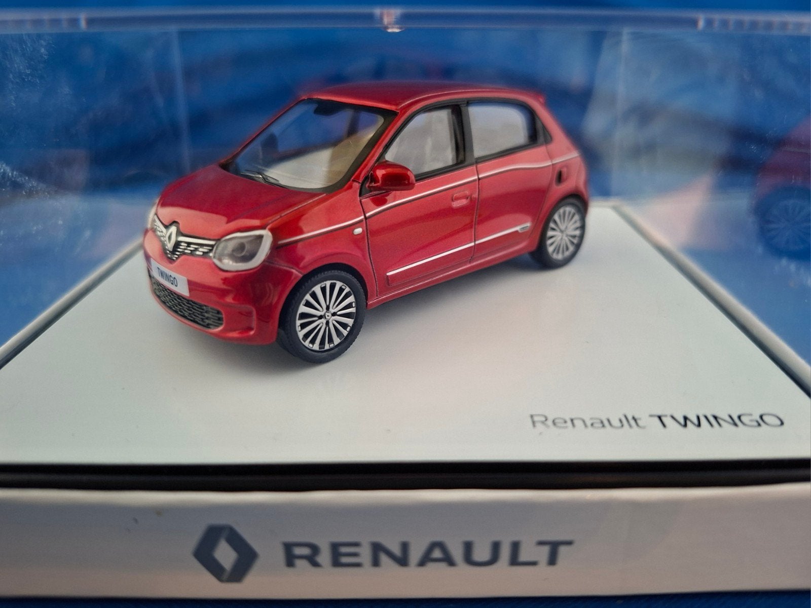 Renault Twingo 1/43 Modelauto Rood - Norev, Ophalen of Verzenden, Nieuw, Auto, Norev