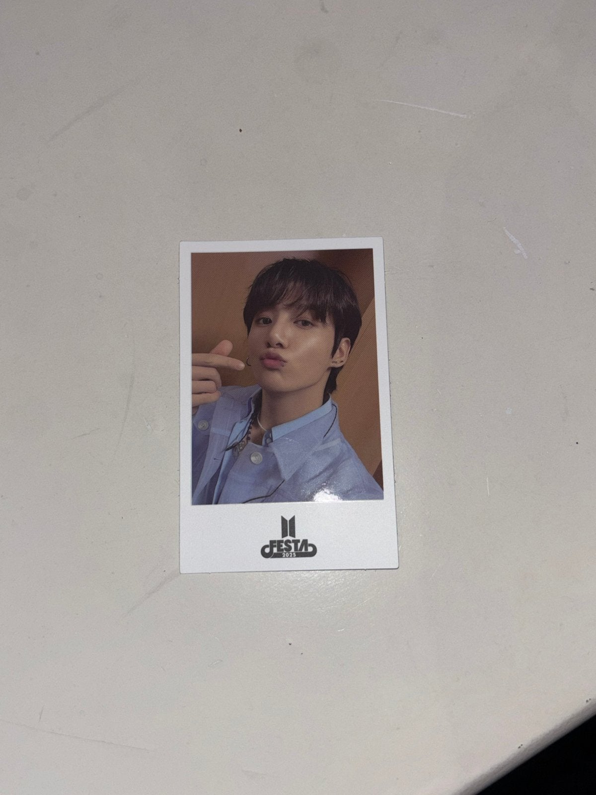 Jungkook festa polaroid, Ophalen of Verzenden, Zo goed als nieuw