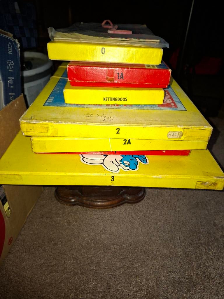Meccano, Ophalen