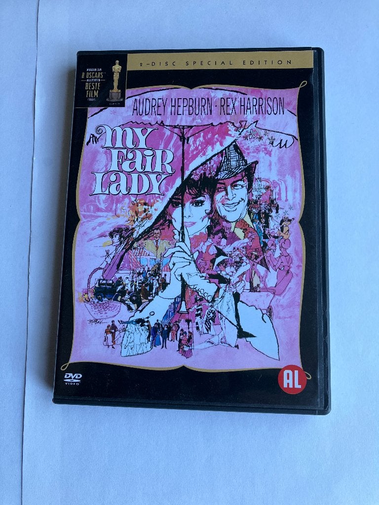 my fair lady dvd 1964 (2 DVD's) audrey hepburn rex harrison, 1960 tot 1980, Alle leeftijden, Nederlands, Ophalen of Verzenden