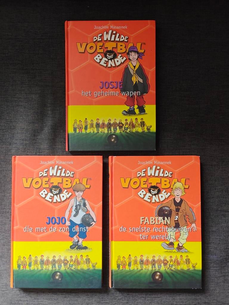 De Wilde Voetbalbende (8,9,11) 3 boeken van Joachim Masannek, Boeken, Ophalen, Zo goed als nieuw, Joachim Masannek, Fictie algemeen