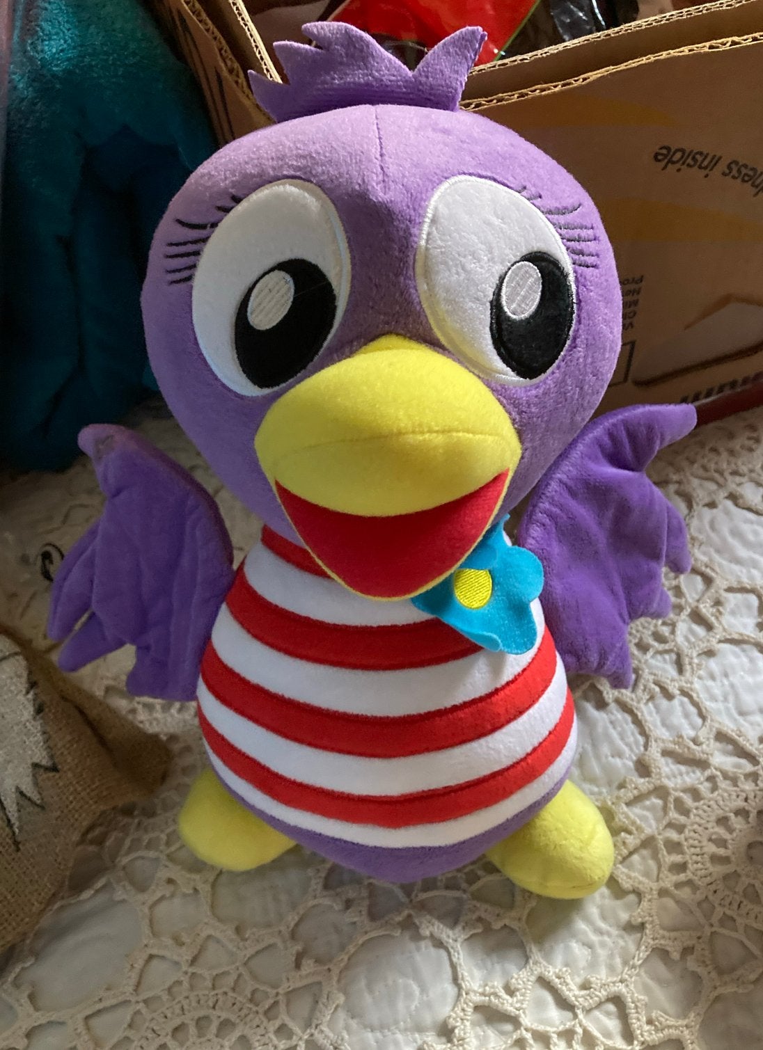 Jet de Pretparkvogel knuffel (van Jokie) Efteling, Kinderen en Baby's, Speelgoed | Knuffels en Pluche, Paars, Overige merken, Overige typen