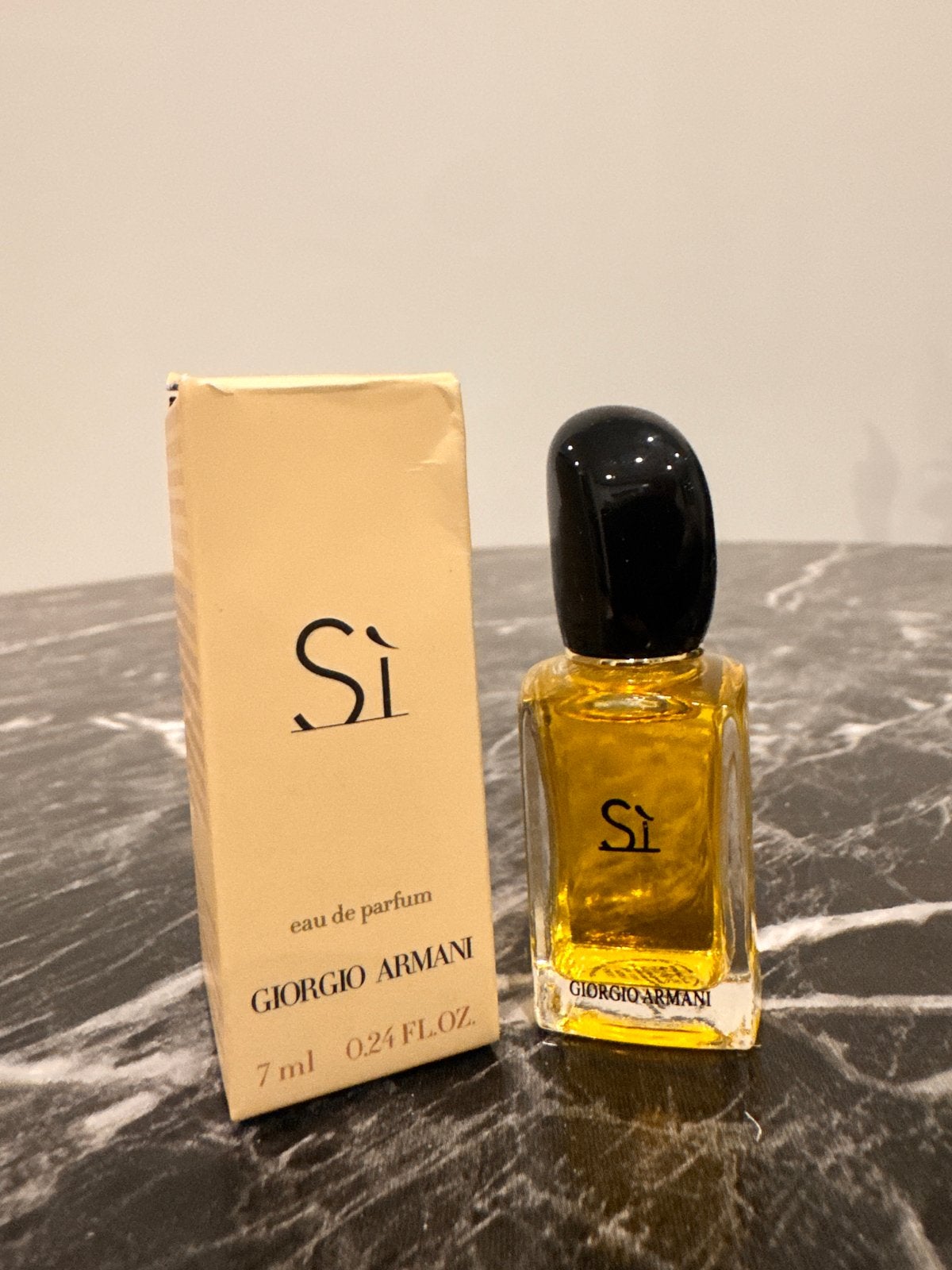 Giorgio Armani Si Eau de Parfum Miniatuur 7 ml Nieuw, Ophalen of Verzenden, Nieuw