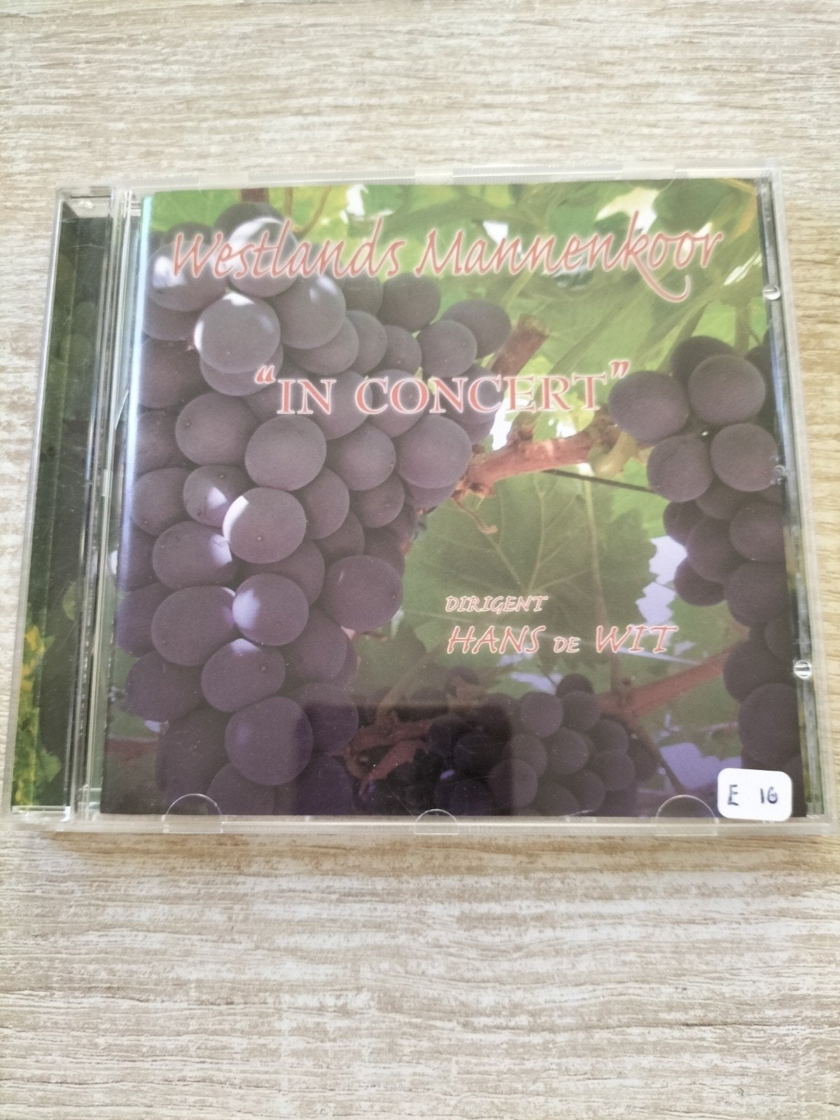 Westlands mannenkoor - in concert, Verzenden
