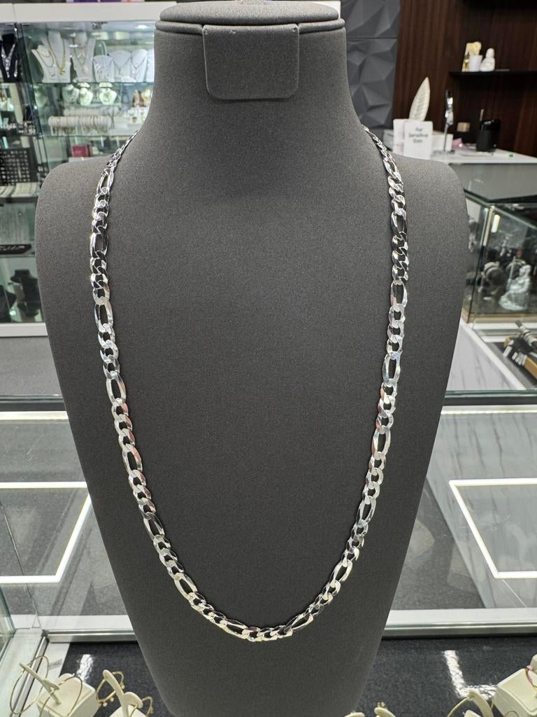 Zilver 925 - Zilveren Ketting - Nieuw, Sieraden, Tassen en Uiterlijk, Kettingen, Ophalen of Verzenden, Nieuw, Zilver, Zilver