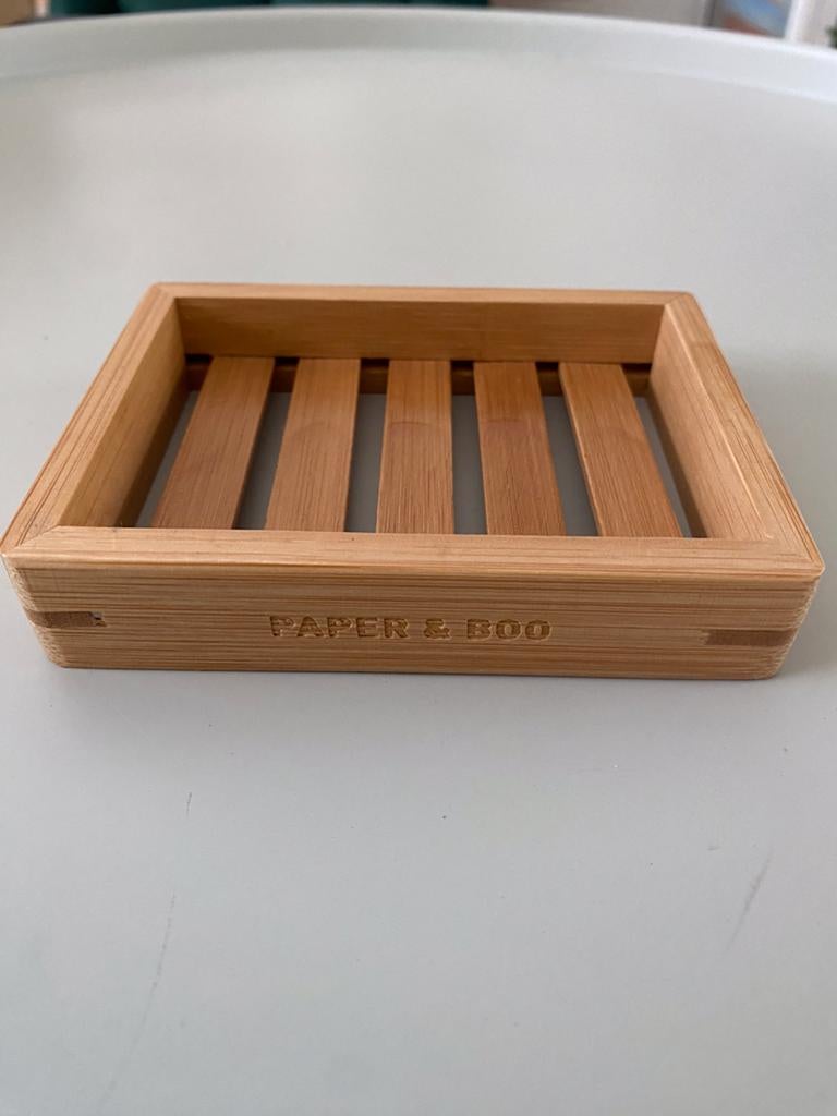 Nieuwe banboo zeepbakje, Ophalen of Verzenden, Nieuw, Beige, Overige typen