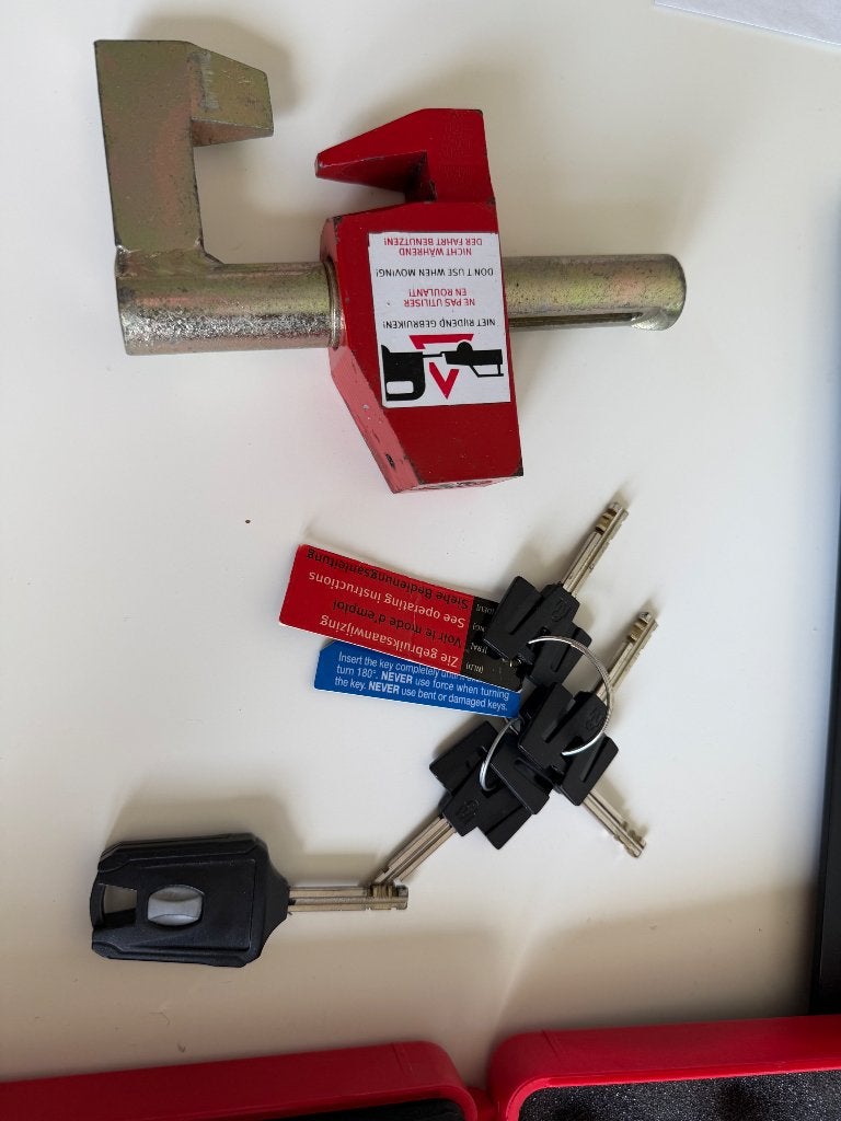 Double lock disselslot, Ophalen, Gebruikt