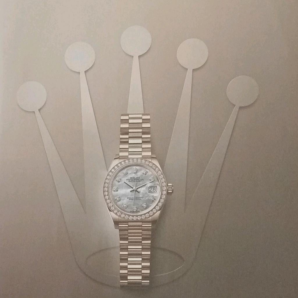 2 x Rolex advertentie print, Ophalen of Verzenden, 1980 tot heden, Knipsel(s)