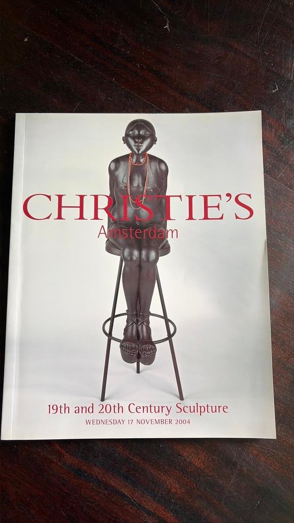 Christie’s Amsterdam - 19th and 20th Century Sculpture, Ophalen of Verzenden, Gelezen, Catalogus