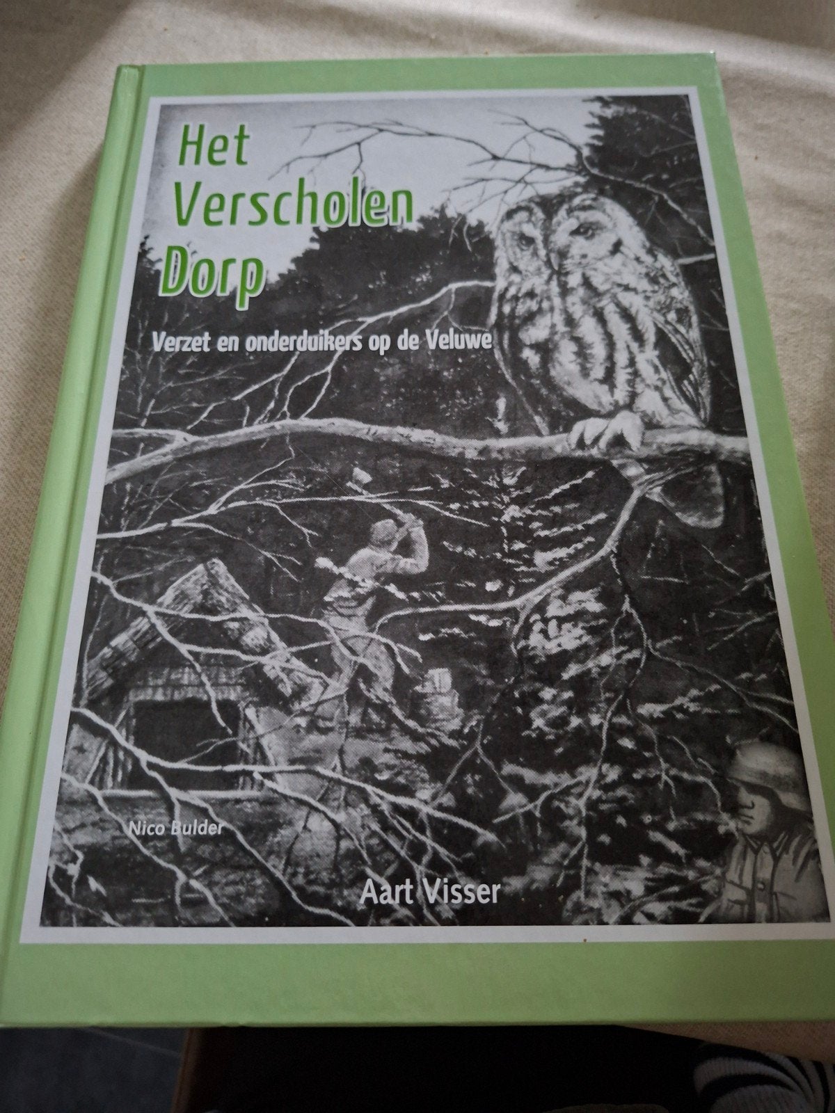 Aart Visser - Het Verscholen Dorp - Verzet op de Veluwe, Boeken, Ophalen of Verzenden, Tweede Wereldoorlog, Zo goed als nieuw